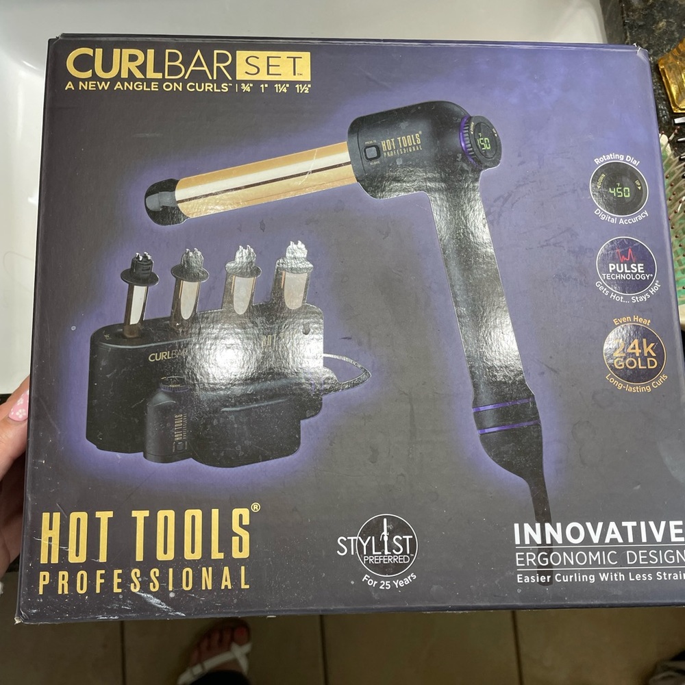 Curling bar set